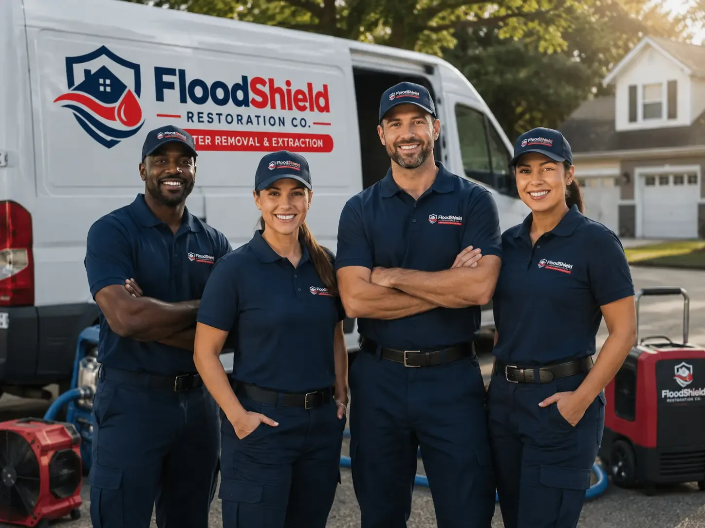 Flood Damage Restoration company in Disputanta, VA